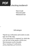 Self Checking Testbench: - Kerul Modi - Shaunak Patel - Meetanshi Gor
