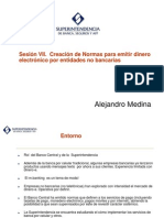 Creation of E-Money Norms in Peru, Alejandro Medina