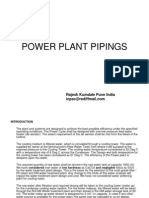 Power Plant Pipings-Rajeshk