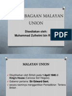 Perlembagaan Malayan Union