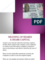 Shares and Debentures