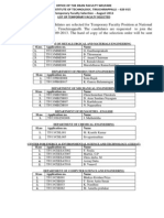 Temp Faculty Selected Listniytt