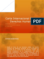 Carta Internacional de Los Derechos Humanos