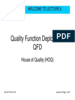 QFD HOQ Analysis Compressed Air Hand Pump
