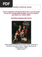 A Família Oculta de Jesus - Antonio Gonçalves Filho