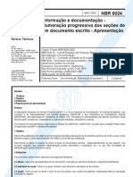 Abnt NBR 6024 Numeracao Progressiva de Documentos