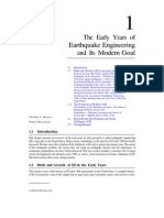 The Early Years of Earthquake Engineering and Its Modern Goal