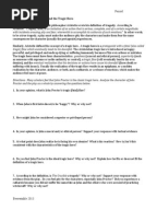 The Crucible Act Three Standards Focus IRONY