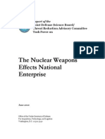 Nuclear Weapons Effects National Enterprise