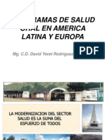 Programa de Salud - Programas en América Latina y Europa
