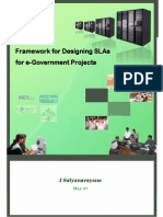 J Satyanarayana: Framework of Slas For E-Gov Projects