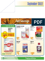 Fall Savings: Health Mart Brand!