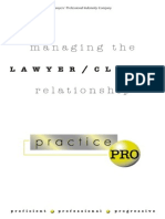 Lawyer Client Relations