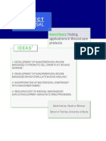 Project Proposal for for Masters Thesis in Wound Care Products