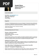 Download Aamir CV by Aamir Raza SN168958959 doc pdf