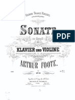 Arthur Foote Full Score