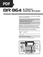 Boss BR-864 Users Manual