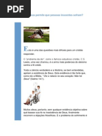 Por Que Deus Permite Que Pessoas Inocentes Sofram