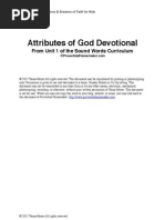 Download Attributes of God DevotionsLessons Sound Words by proverbialhomemaker SN168967378 doc pdf