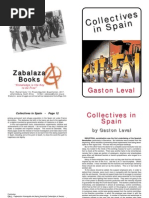 Collectives in Spain (by Gaston Leval)