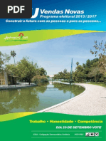 Programa Eleitoral CDU Vendas Novas