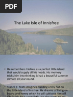 The Lake Isle of Innisfree