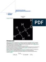 Produccion de Etano a Partir de Melasa