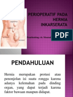 Perioperatif Pada Hernia Inkarserata