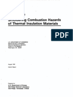 Smoldering Combustion Hazards