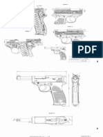 Walther Pistol Partial Blueprints
