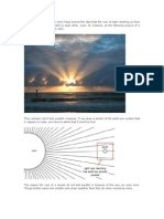 Parallel Lines in Nature - Sun Rays