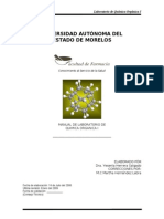 Quím Orgánica I Lab Manual