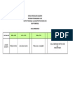 Jadual Seminar Peningkatan Akademik