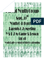 Parent Youth Group