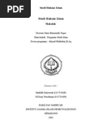 Download Makalah Studi Hukum Islam by Oftiana Irayanti Wardani SN169025944 doc pdf