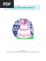 Birthday Cake Paper Craft Instructions | PDF