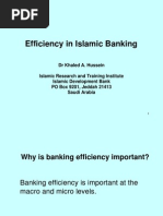 Efficiency in Islamic Banking