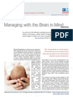 Managing With the Brain in Mind