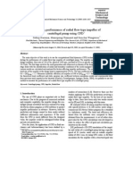 Predicting Performance of Radial Flow Type Impeller of Centrifugal Pump Using CFD