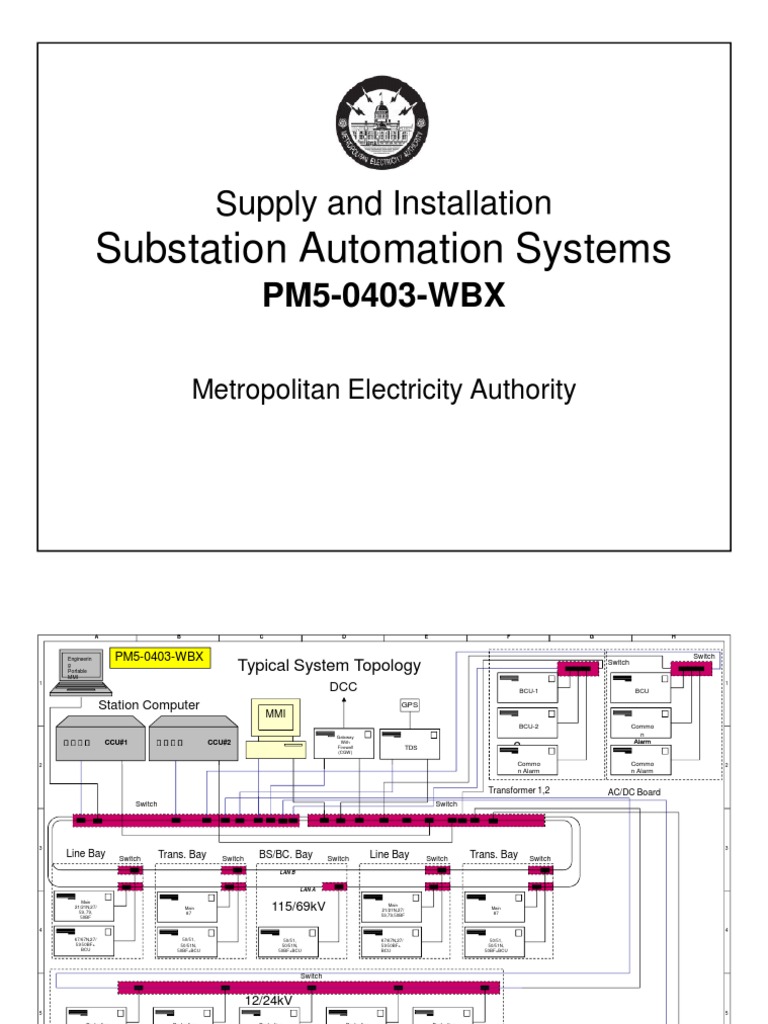Substation Automation System Overview | PDF | Computers