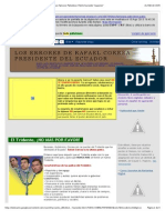 Los Errores de Rafael Correa Presidente del Ecuador: Los famosos Pativideos: Patiño haciendo "negocios".pdf