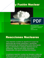 Fisión y Fusión: Energía Nuclear