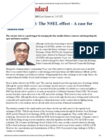 Rajnikant Patel - The NSEL Effect - A Case for 'Indocom' - BS