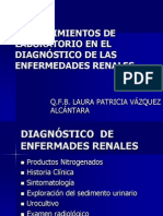 Procedimientos de Laboratorio en El Diagnóstico de Las Enfermedades Renales