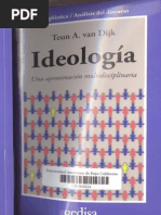 Van Dijk (1998) Ideología, 398 pp