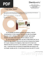 Disabled and Gay - The Ideal Man?