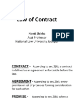 Law of Contract IIM R