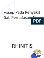 Askep Rhinitis Dan Sinusitis