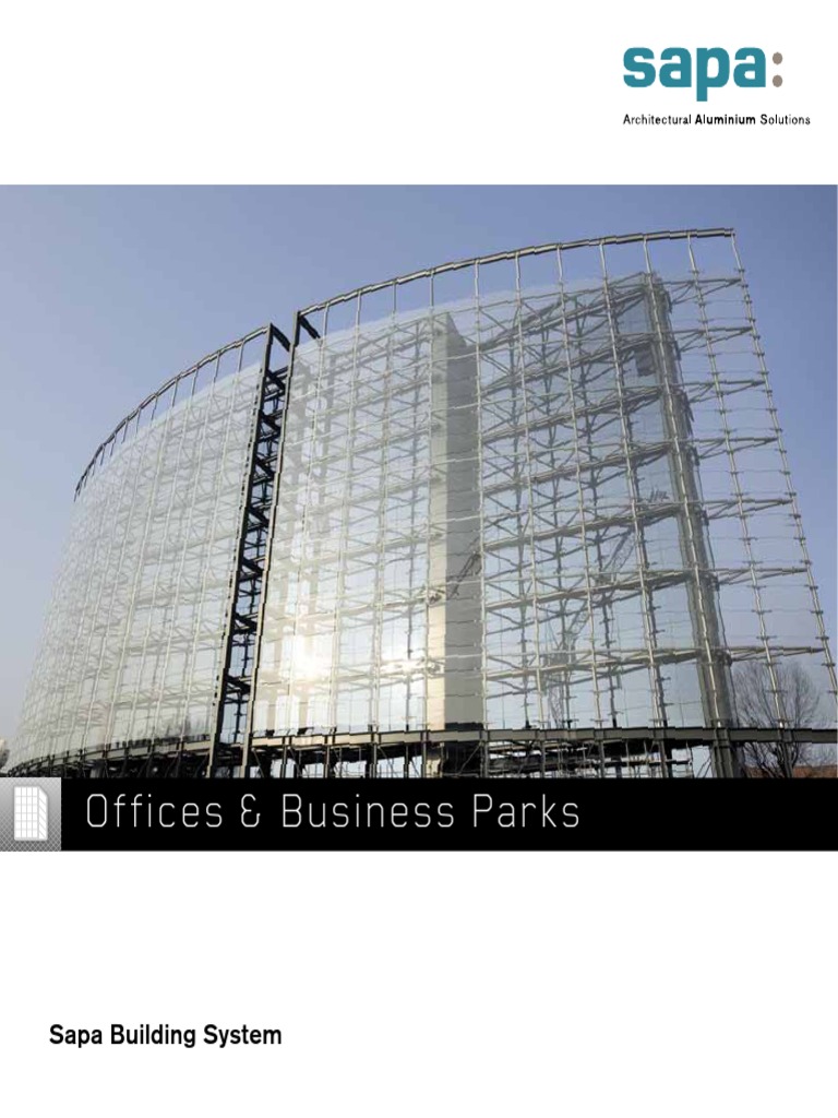 Sapa Building System for Office Design | PDF | Window | Solar Energy