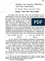 Über Die Syntese Der Isomeren Ephidrine & Ihrer Homologen